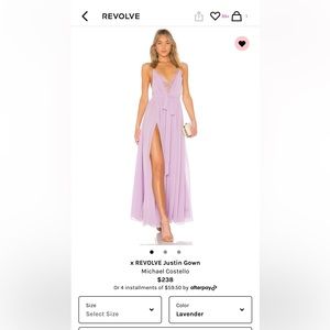 Revolve Justin Gown